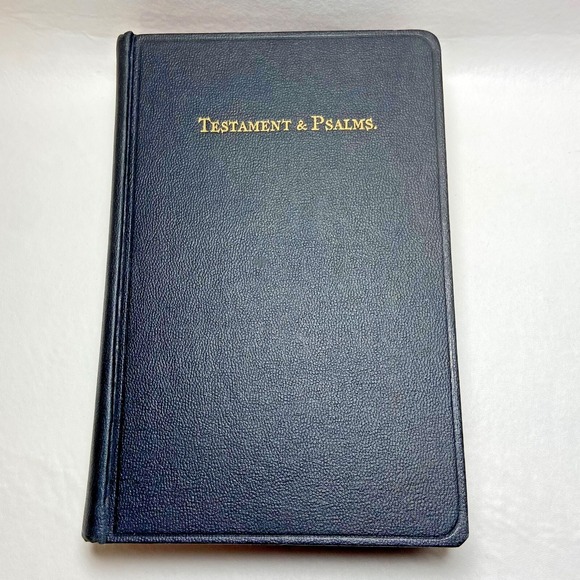 New Testament & Psalms King James Version Large Print Bible KJV‎  Vintage - Picture 1 of 10
